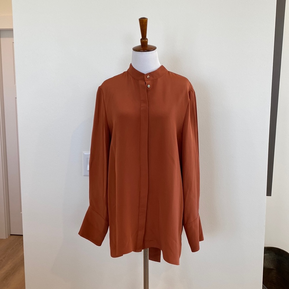 Partow silk blouse